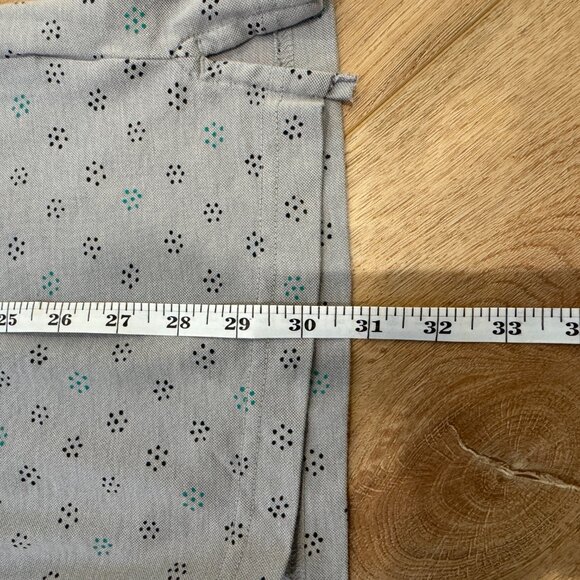 TravisMathew Men’s Grey Micro-Print Golf Polo Shirt – Size XL - Picture 8 of 12